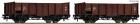 76125 Roco Set of 2 gondola cars